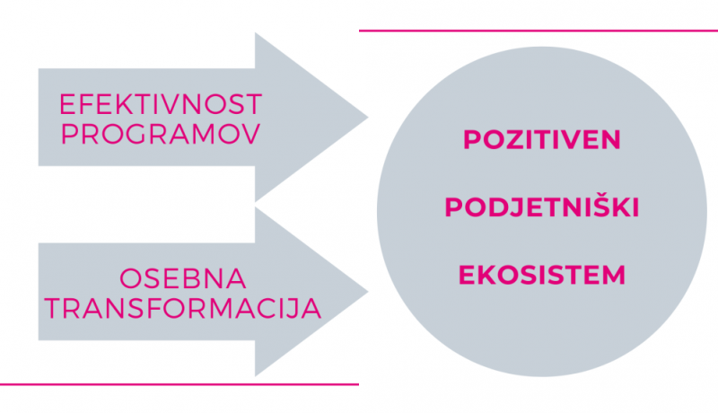 Tretji segment: spretnosti podjetništva za podjetja, usmerjena v rast